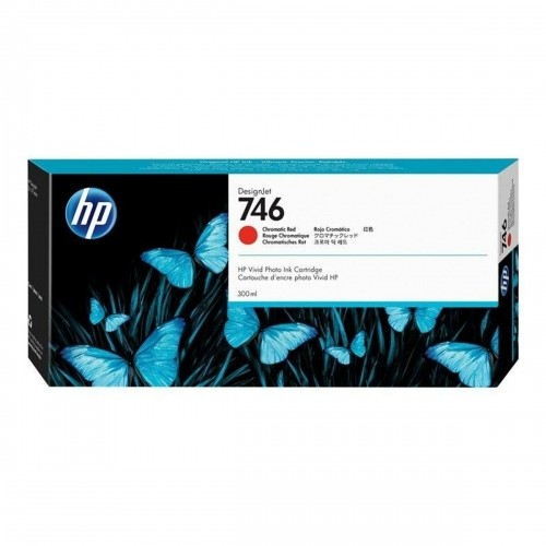 Картридж с оригинальными чернилами HP 746 Красный image 1