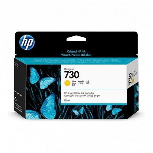 Картридж с оригинальными чернилами HP 730 Жёлтый image 1