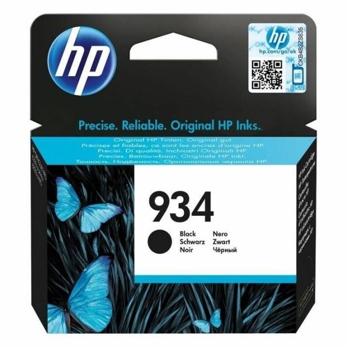 Картридж с оригинальными чернилами HP 934 Чёрный image 1