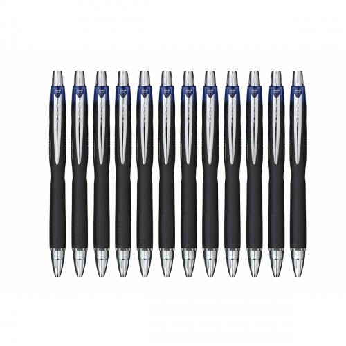 Liquid ink pen Uni-Ball Rollerball Jetstream SXN-210 Blue 1 mm (12 Pieces) image 1
