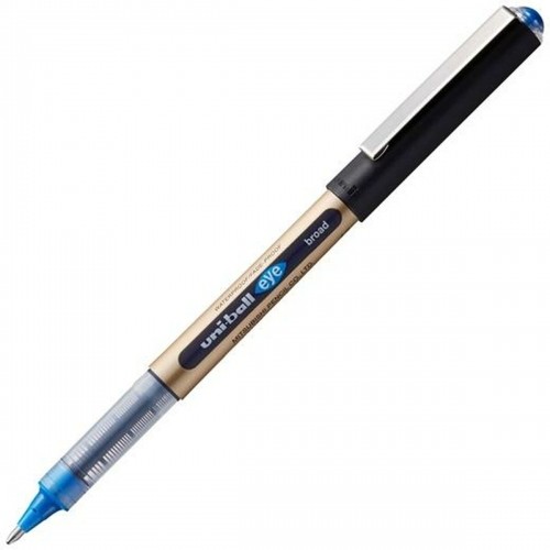 Liquid ink ballpoint pen Uni-Ball Rollerball Eye Broad UB-150 Синий 12 штук image 1