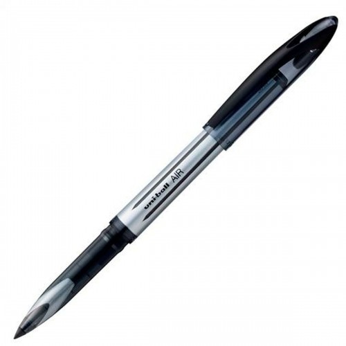 Liquid ink pen Uni-Ball Air Micro UBA-188-M Black 0,5 mm (12 Pieces) image 1