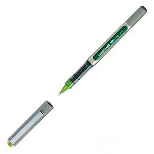 Liquid ink ballpoint pen Uni-Ball Rollerball Eye Fine UB-157 Светло-зеленый 12 штук image 1