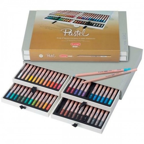Цветные карандаши Bruynzeel Design Pastel 48 Предметы Разноцветный image 1