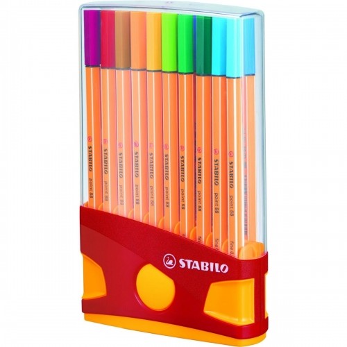 Set of Felt Tip Pens Stabilo Point 88 Multicolour image 1
