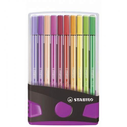 Set of Felt Tip Pens Stabilo Pen 68 Multicolour image 1