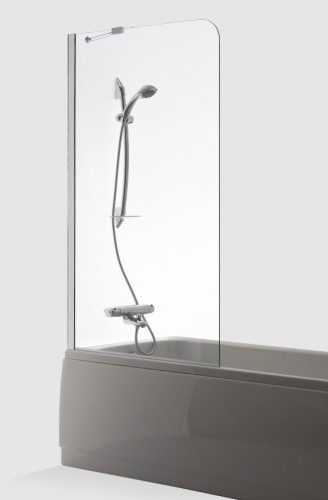 Brasta Glass Шторка для ванны MIJA 90 Прозрачный image 1