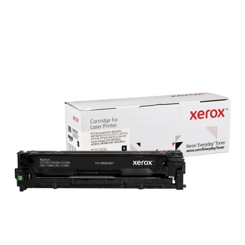 Тонер Xerox Tóner Negro Everyday, HP CF210X/ CB540A/ CE320A/ CRG-116BK/ CRG-131BKH equivalente de Xerox, 2400 páginas Чёрный image 1
