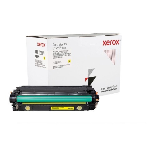 Oriģinālais Tintes Kārtridžs Xerox Tóner Amarillo Everyday, HP CF362A/ CRG-040Y equivalente de Xerox, 5000 páginas Dzeltens image 1