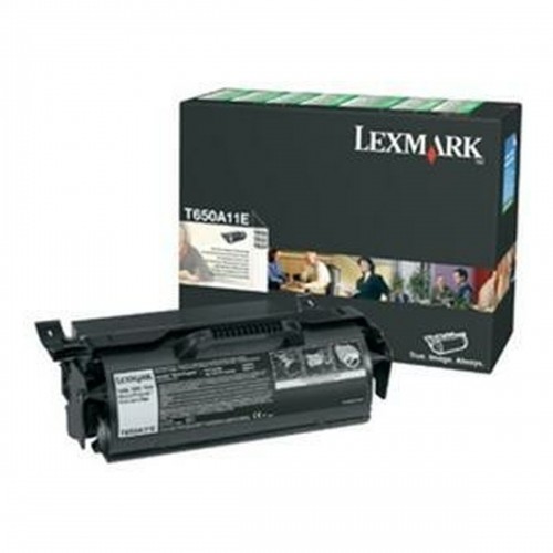 Toner Lexmark T650A11E Black image 1