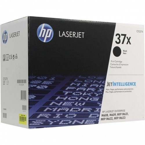 Oriģinālais Tintes Kārtridžs HP Cartucho de tóner original HP LaserJet 37X de alta capacidad negro Melns image 1