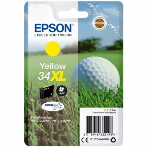 Original Ink Cartridge Epson 34XL Yellow image 1