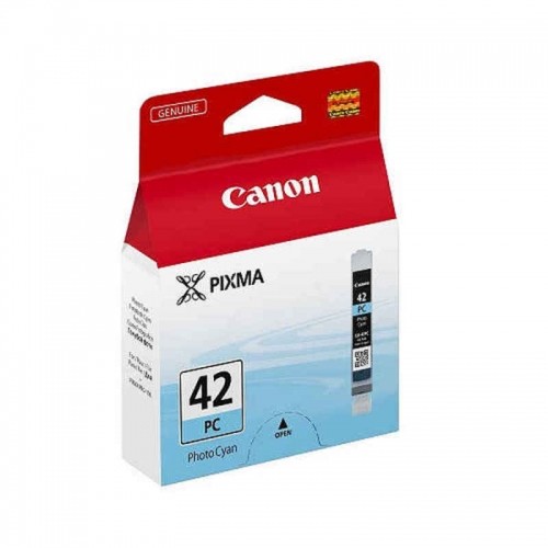 Original Ink Cartridge Canon CLI-42 PC Cyan image 1