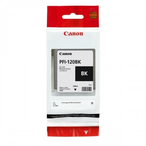 Картридж с оригинальными чернилами Canon PFI-120BK Чёрный image 1