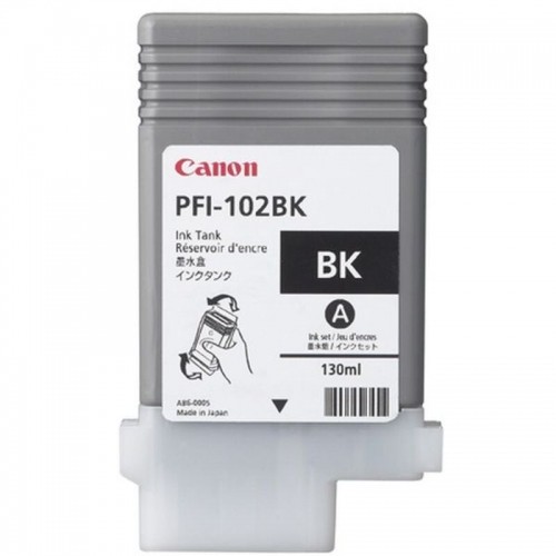 Картридж с оригинальными чернилами Canon PFI-102BK Чёрный image 1