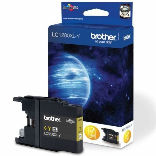 Original Ink Cartridge Brother LC1280XLY Yellow image 1