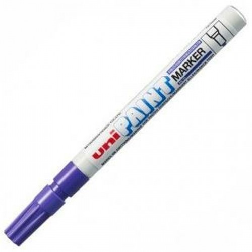 Постоянный маркер Uni-Ball Paint PX-21L Фиолетовый 12 штук image 1