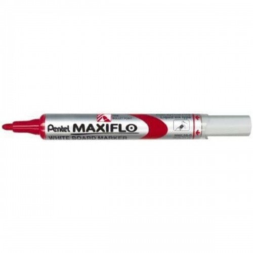 Liquid chalk markers Pentel Maxiflo MWL-5S Красный 12 штук image 1