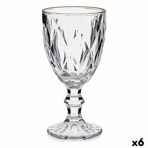 Vivalto Vīna glāze Bronza Caurspīdīgs Stikls 6 gb. (330 ml) image 1