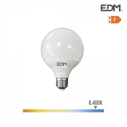 LED lamp EDM F 15 W E27 1521 Lm Ø 12,5 x 14 cm (6400 K) image 1