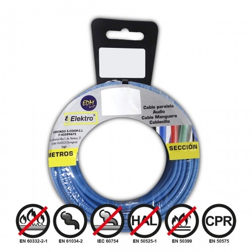 Cable EDM Blue 50 m image 1