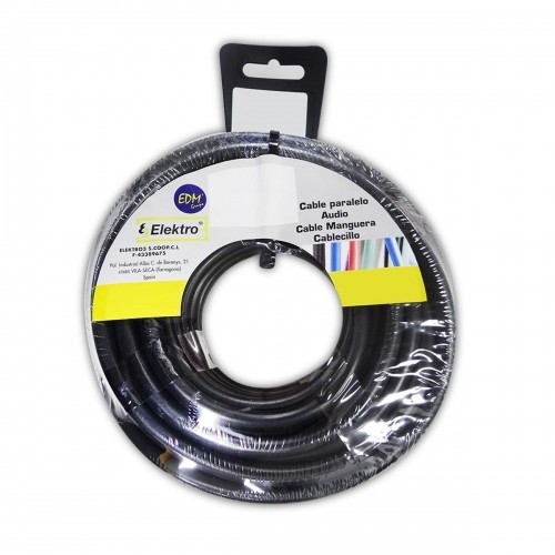 Cable EDM 2 x 1,5 mm 10 m Black image 1