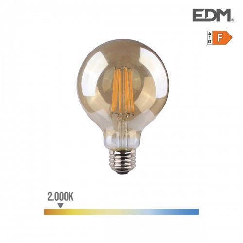 LED Spuldze EDM 8 W E27 F 720 Lm (2000 K) image 1