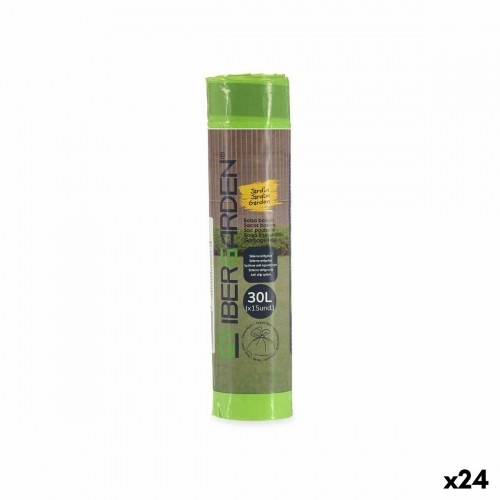 Ibergarden Atkritumu Maisi Polietilēns Zaļš 24 gb. (30 L) image 1