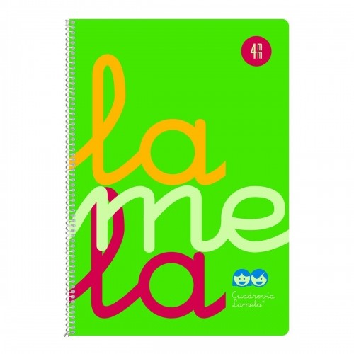 Notebook Lamela Green Din A4 5 Pieces 80 Sheets image 1