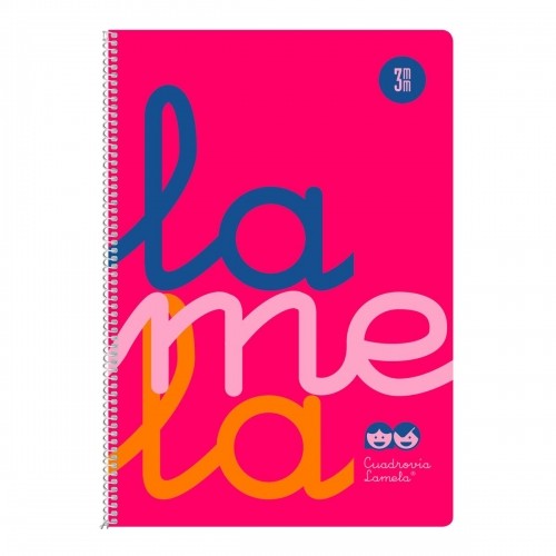 Notebook Lamela Pink Din A4 5 Pieces 80 Sheets image 1