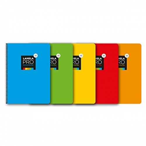 Notebook Lamela Multicolour Din A4 5 Pieces 100 Sheets image 1