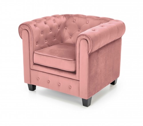 Halmar ERIKSEN  leisure armchair pink / black image 1
