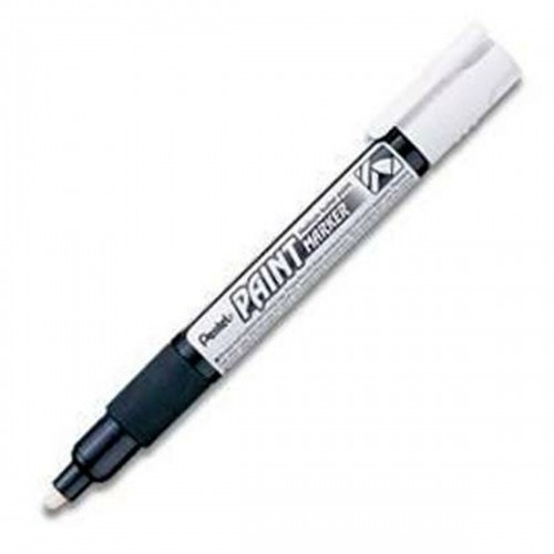 Постоянный маркер Pentel Paint Marker Белый 12 штук image 1