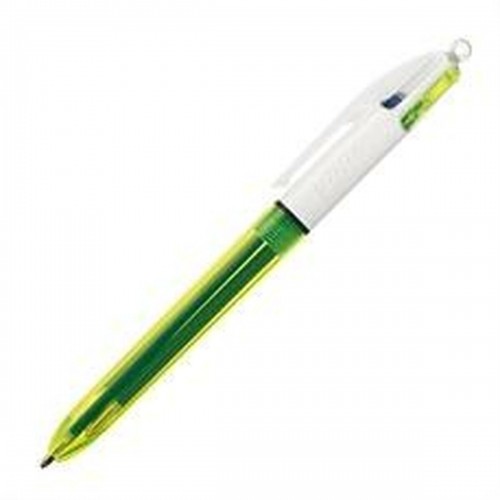 Pildspalva Bic Fluor 4 krāsas Tumsā spīdošs 12 gb. image 1