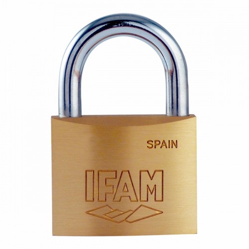 Key padlock IFAM K60 Brass normal (6 cm) image 1
