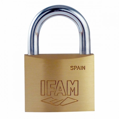 Key padlock IFAM K50 Brass normal (5 cm) image 1