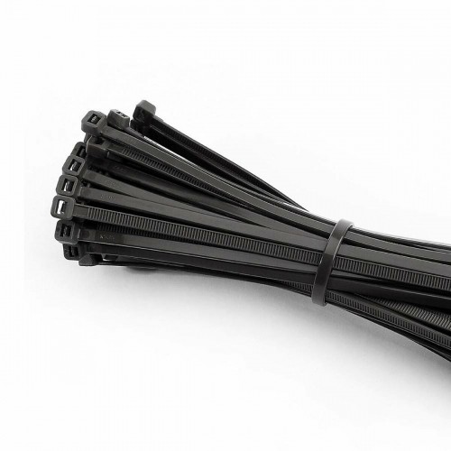 Nylon Cable Ties EDM Black 100 Units image 1