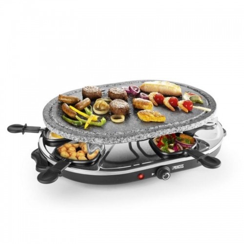 Жаровая поверхность Princess 8 Oval Stone Grill Party 1100W image 1