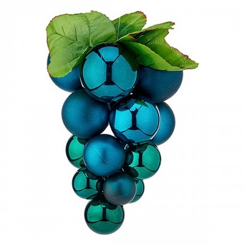 Christmas Bauble Grapes Blue Plastic image 1