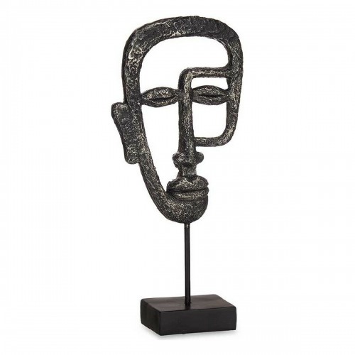 Gift Decor Декоративная фигура Лицо Чёрный полистоун (19,5 x 38 x 10,5 cm) image 1