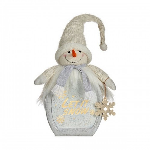 Decorative Figure Snow Doll White 15 x 65,5 x 27 cm image 1