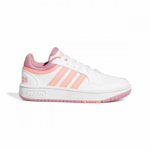 Sporta Apavi Bērniem Adidas Hoops Balts image 1