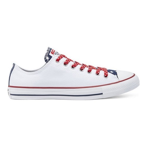 Женская повседневная обувь Converse Chuck Taylor Stars Stripes Белый image 1