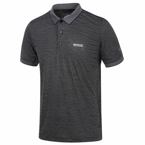 Men’s Short Sleeve Polo Shirt Regatta Remex II Dark grey image 1