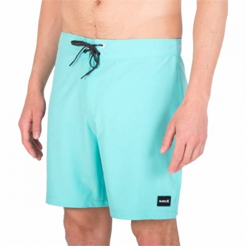 Men’s Bathing Costume Hurley Phantom Solid 18" Aquamarine image 1