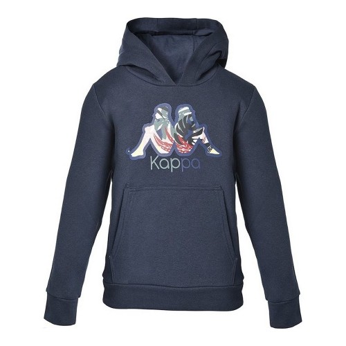Bērnu Sporta Krekls ar Kapuci Kappa Cache Tumši zils image 1