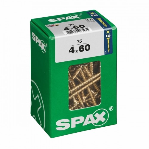 Коробка для винтов SPAX Шуруп Плоская головка (4 x 60 mm) (4,0 x 60 mm) image 1