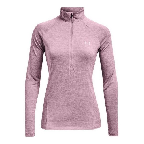 Women’s Sweatshirt without Hood Under Armour Tech Plum image 1