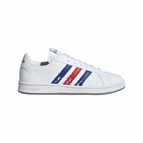 Men’s Casual Trainers Adidas Grand Court Base Beyond Red Blue White image 1