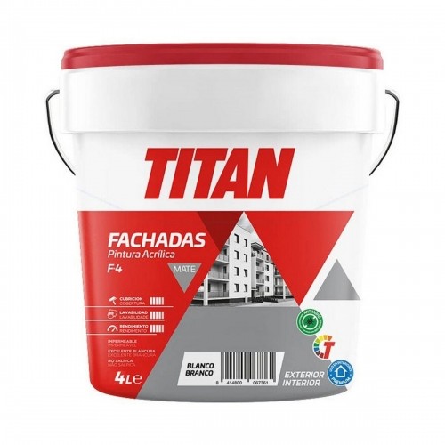 Paint Titan 125670004 White 4 L image 1